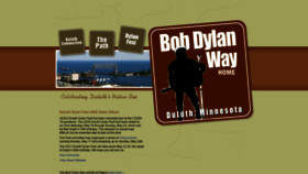 What Bobdylanway.com website looked like in 2020 (3 years ago)
