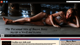 What Beccabenz.com website looked like in 2020 (3 years ago)