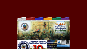 What Bulacan.gov.ph website looked like in 2020 (3 years ago)