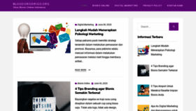 What Blogdorodrigo.org website looked like in 2020 (3 years ago)