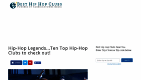 What Besthiphopclubs.com website looked like in 2020 (3 years ago)