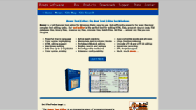 What Boxersoftware.com website looked like in 2020 (3 years ago)