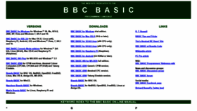 What Bbcbasic.co.uk website looked like in 2020 (3 years ago)