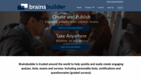 What Brainsbuilder.com website looked like in 2020 (3 years ago)
