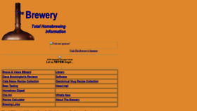 What Brewery.org website looked like in 2020 (3 years ago)