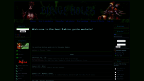 What Bungeholes.com website looked like in 2020 (3 years ago)