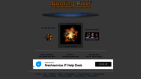 What Burningpixel.com website looked like in 2020 (3 years ago)