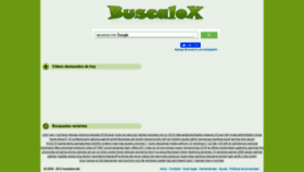 What Buscalox.com website looked like in 2020 (3 years ago)