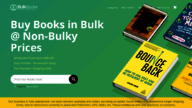 What Bulkbooks.com website looked like in 2020 (3 years ago)