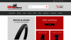 What Bicyclestore.com.au website looked like in 2020 (3 years ago)