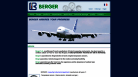 What Berger-sa.fr website looked like in 2020 (3 years ago)