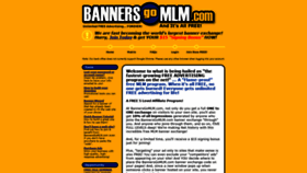 What Bannersgomlm.com website looked like in 2020 (3 years ago)