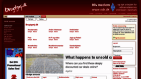 What Brugtgrej.dk website looked like in 2020 (3 years ago)