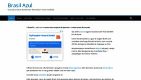 What Brasilazul.com.br website looked like in 2020 (3 years ago)