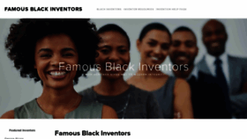 What Black-inventor.com website looked like in 2020 (3 years ago)