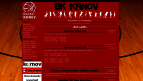 What Bkkrnov.cz website looked like in 2020 (3 years ago)