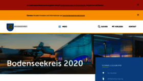 What Bodenseekreis.de website looked like in 2020 (3 years ago)