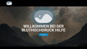 What Bluthochdruck-hilfe.net website looked like in 2020 (3 years ago)
