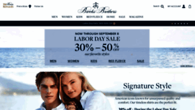 What Brooksbrothers.com website looked like in 2020 (3 years ago)