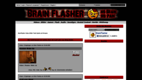 What Brainflasher.com website looked like in 2020 (3 years ago)