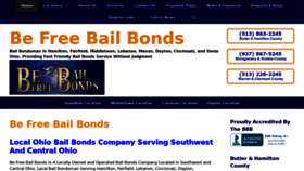 What Befreebailbonds.com website looked like in 2020 (3 years ago)