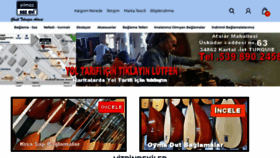 What Bakiyilmazsazevi.com website looked like in 2020 (3 years ago)