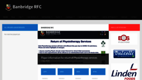 What Banbridgerfc.com website looked like in 2020 (3 years ago)