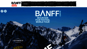 What Banff-uk.com website looked like in 2020 (3 years ago)