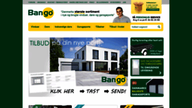 What Bango.dk website looked like in 2020 (3 years ago)