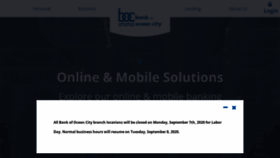 What Bankofoceancity.com website looked like in 2020 (3 years ago)