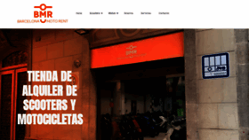 What Barcelona-moto-rent.com website looked like in 2020 (3 years ago)
