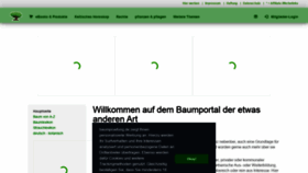 What Baumpruefung.de website looked like in 2020 (3 years ago)