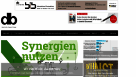 What Bauzeitung.de website looked like in 2020 (3 years ago)