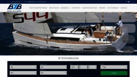 What Bavaria-yachtbroker.de website looked like in 2020 (3 years ago)