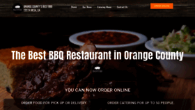 What Beachpitbbq.com website looked like in 2020 (3 years ago)