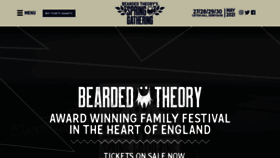 What Beardedtheory.co.uk website looked like in 2020 (3 years ago)