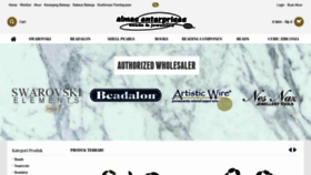 What Beadsmanik.com website looked like in 2020 (3 years ago)