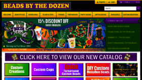 What Beadsbythedozen.com website looked like in 2020 (3 years ago)