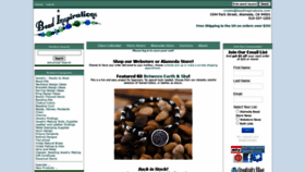 What Beadinspirations.com website looked like in 2020 (3 years ago)