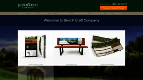 What Benchcraftcompany.com website looked like in 2020 (3 years ago)