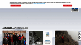 What Bergwacht-bayern.org website looked like in 2020 (3 years ago)