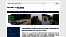 What Berkovitsa.com website looked like in 2020 (3 years ago)