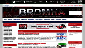 What Brdmha.com website looked like in 2020 (3 years ago)