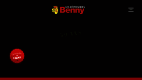 What Bennybbq.com website looked like in 2020 (3 years ago)