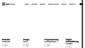 What Bestwebdesign.no website looked like in 2020 (3 years ago)
