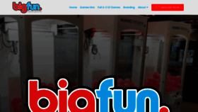 What Bigfunuk.com website looked like in 2020 (5 years ago)