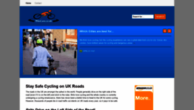 What Bikecare.co.uk website looked like in 2020 (3 years ago)