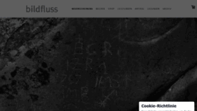 What Bildfluss.ch website looked like in 2020 (3 years ago)