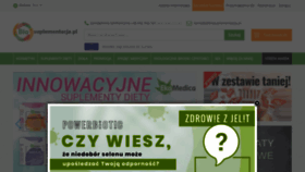 What Biosuplementacja.pl website looked like in 2020 (3 years ago)