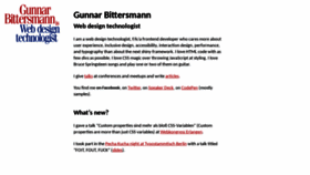 What Bittersmann.de website looked like in 2020 (3 years ago)